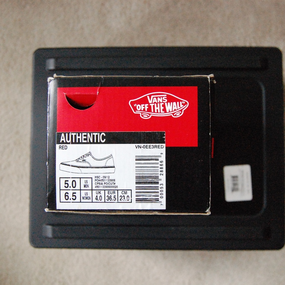 Vans Authentic Red - Picture 4 of 4
